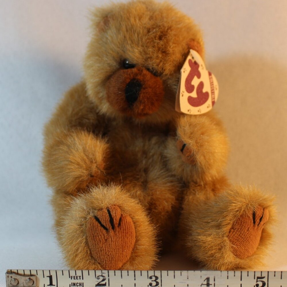 TY Attic Treasures Cody the Potbellied Bear - Picture 3 of 7